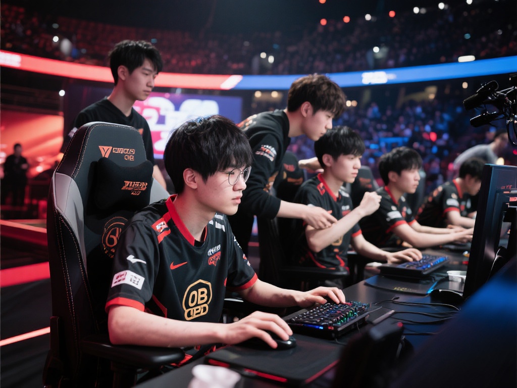 杨OB电竞传奇:揭秘职业选手的辉煌瞬间与背后故事 每一场比赛都会诞生新的高光时刻。观众看到的那些精准