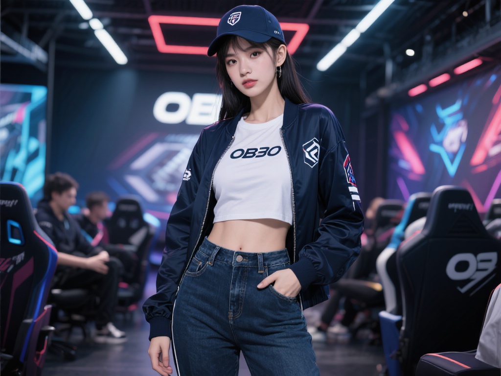 OB仔电竞女装的另一大特色就是其多样化的搭配选择。