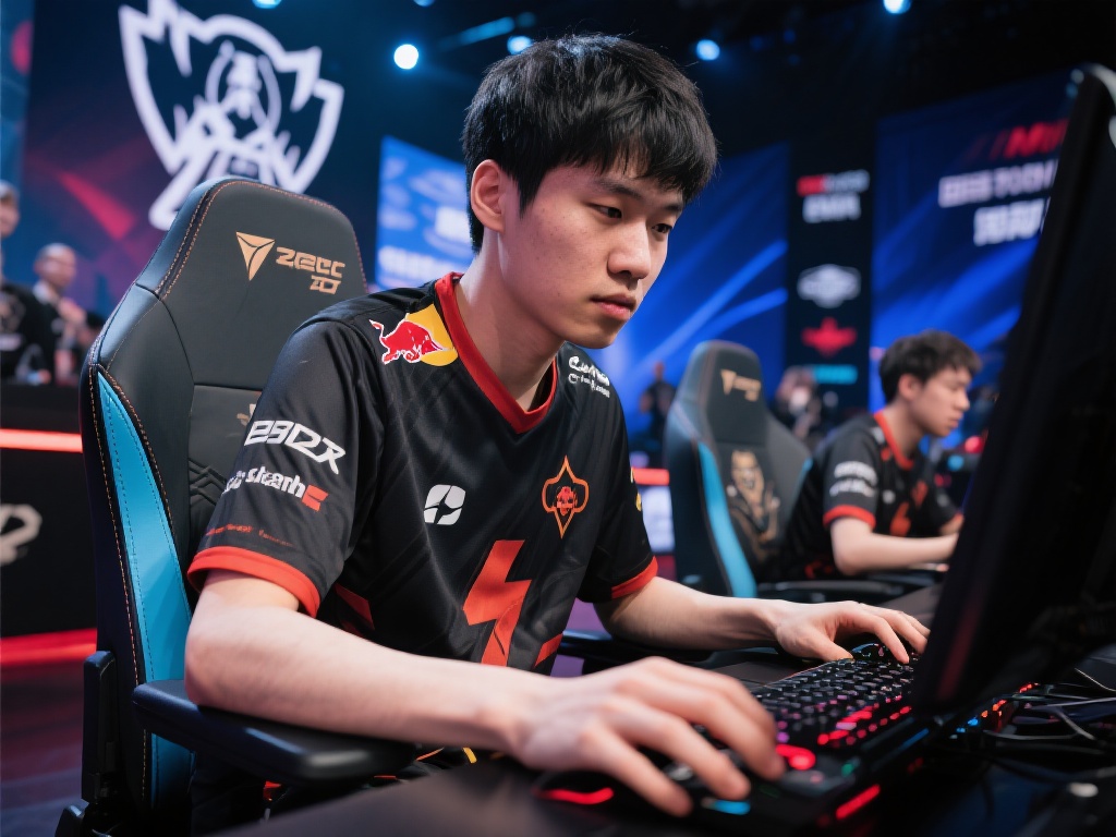 以他的经典案例之一——一场国际电竞赛事为例。在比赛