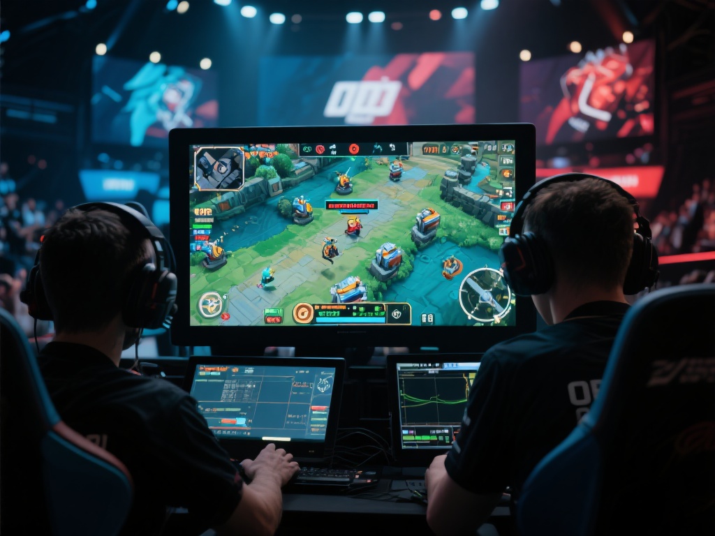 每次观看电竞比赛，画面中都会切换到一些独特的视角，