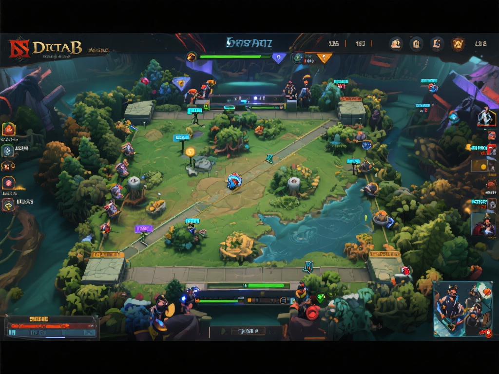 地图掌控：从大局看细节
OB视角常常放大地图的整