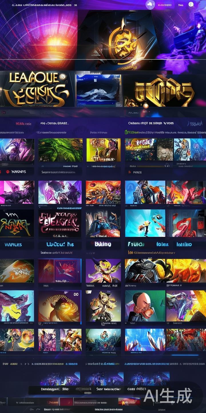 丰富的赛事和游戏资源
平台提供涵盖电子竞技、真人